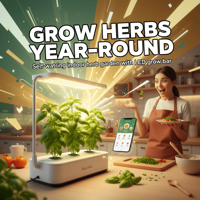 BloomPad Countertop Hydro Garden