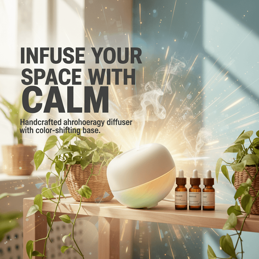 LuminaGlow Ceramic Diffuser Set
