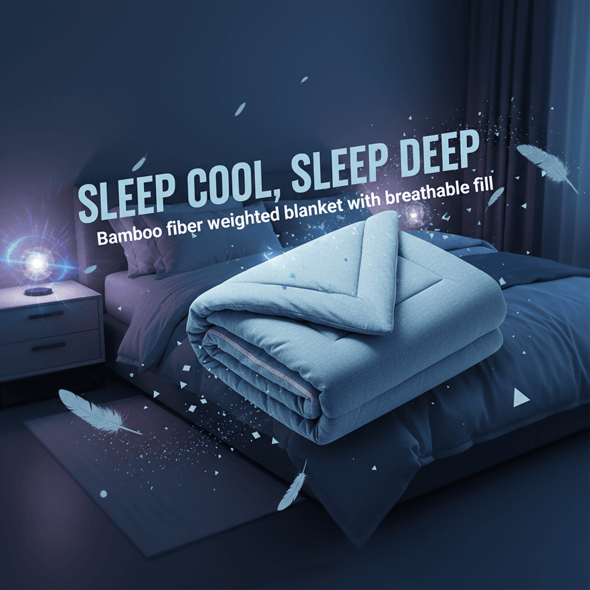 SkyNest Cooling Weighted Blanket