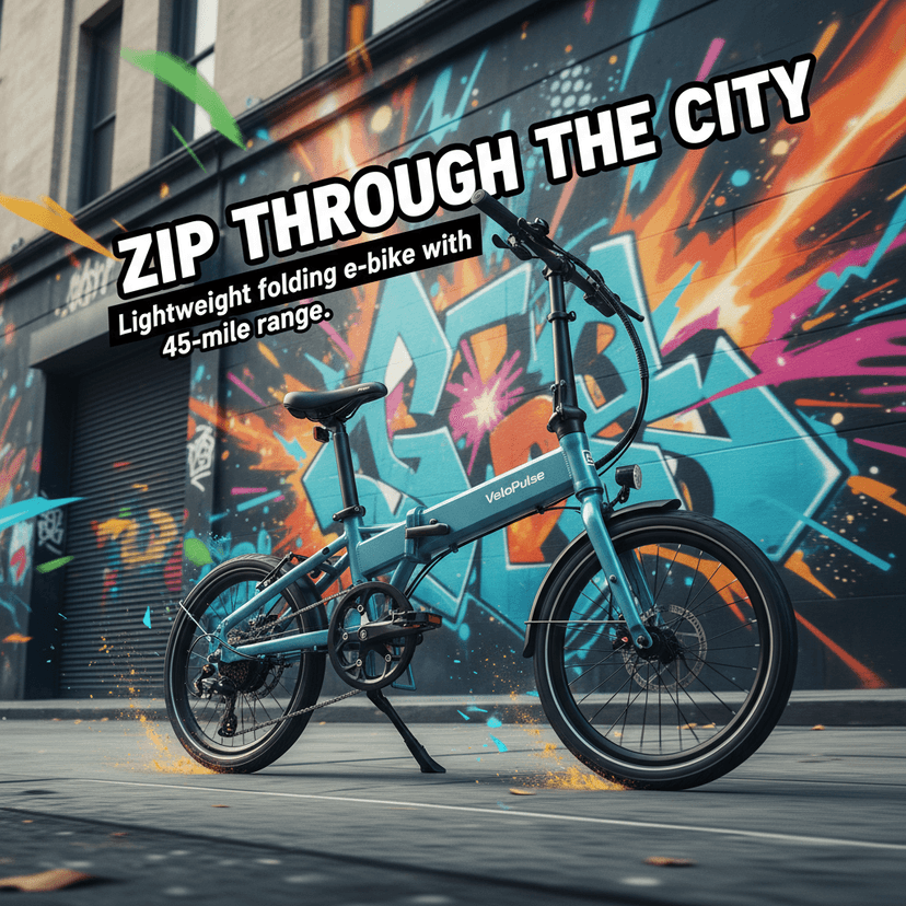 VeloPulse Folding E-Bike