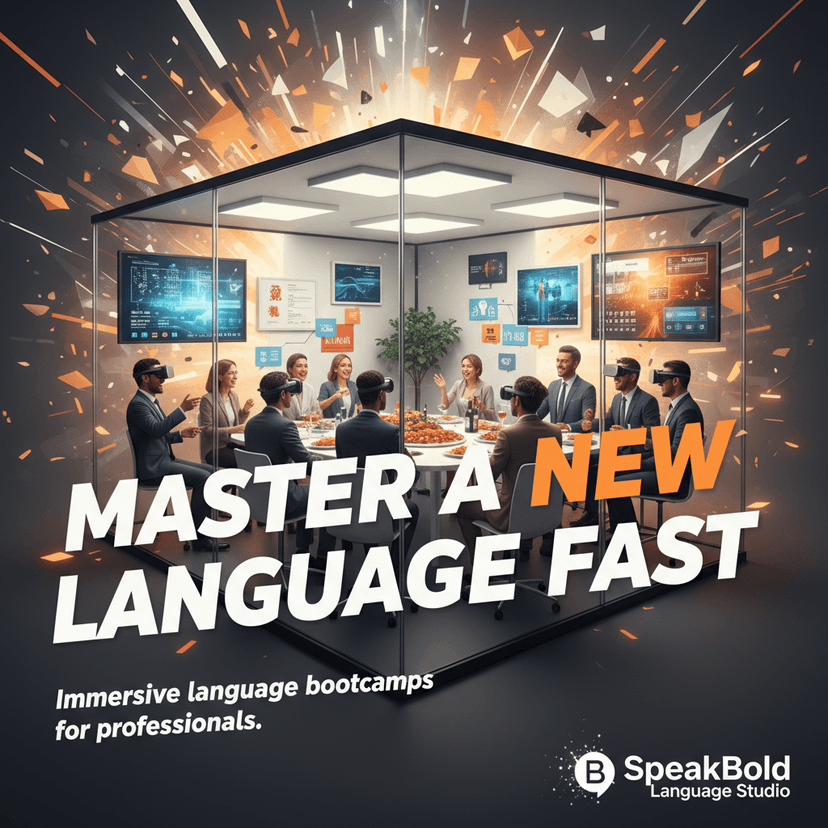 SpeakBold Language Studio