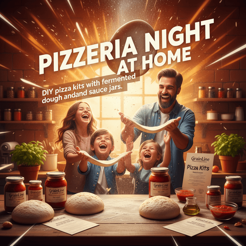 GrainLine Wood-Fired Pizza Kits