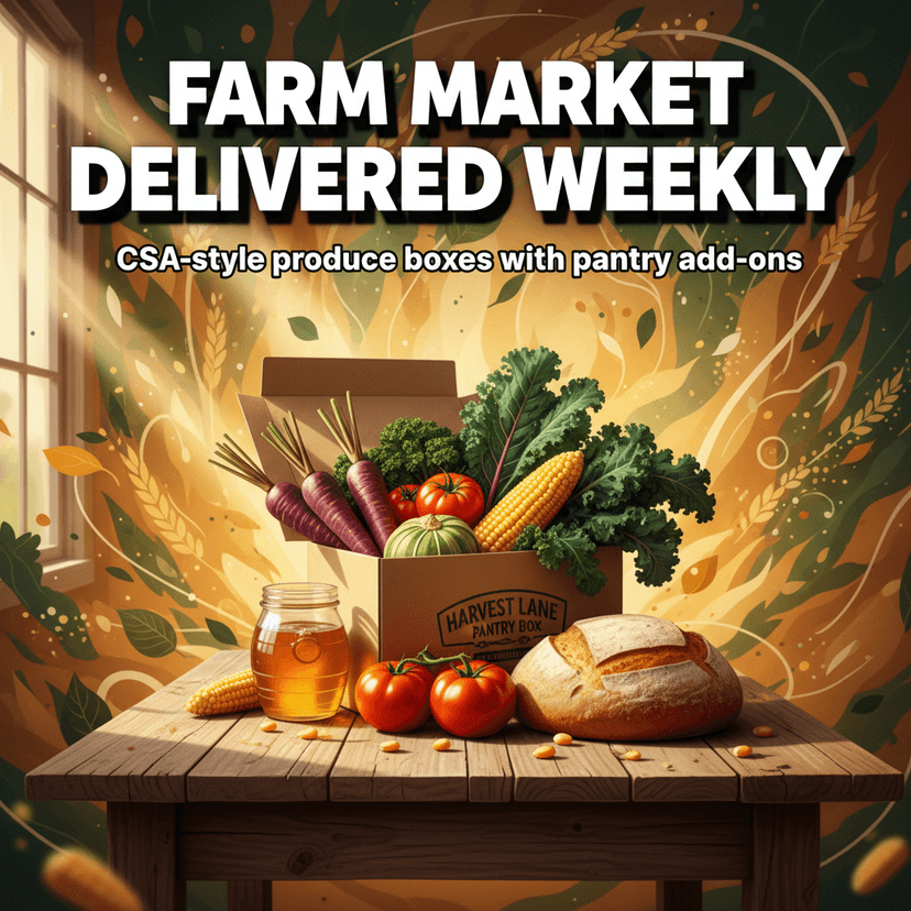 Harvest Lane Pantry Boxes