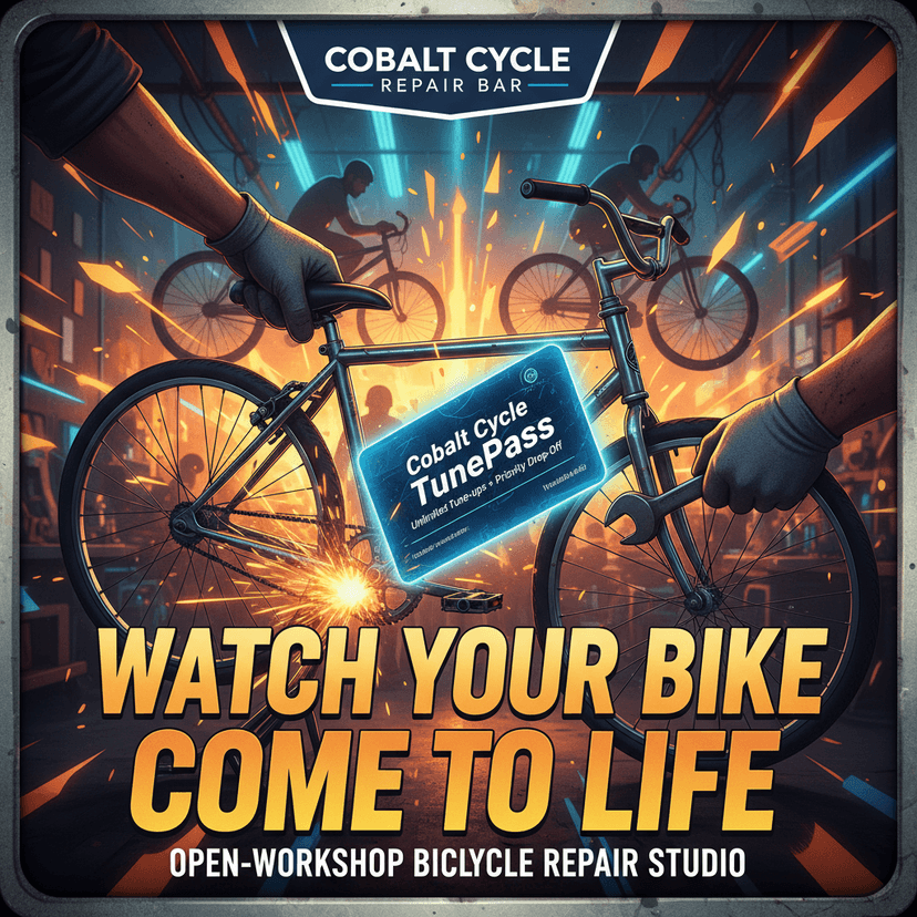 Cobalt Cycle Repair Bar